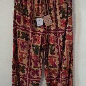 Printed Stonewash balloon Pants