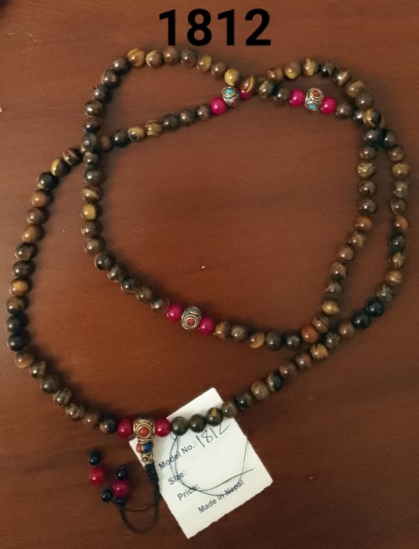 Tigers eye Mala Prayer beaded