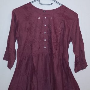 Kubi top maroon XS