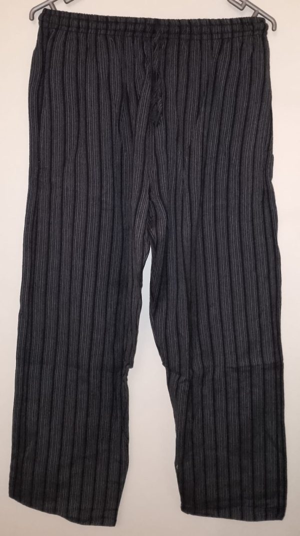 Light Cotton Stripe Pants M