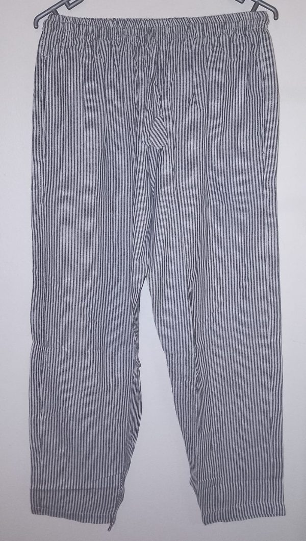 Light Cotton Stripe Pants S