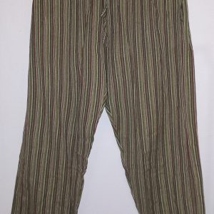 Light Cotton Stripe Pants M