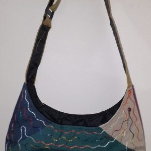 Om Embroidered Bag