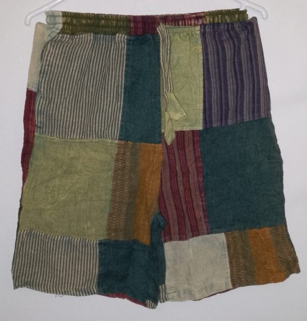 Patchwork shorts L