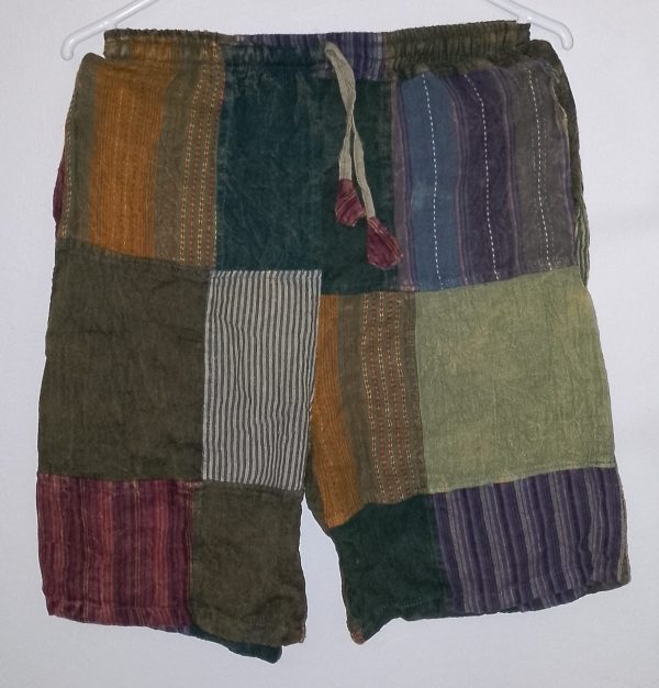 Patchwork shorts L