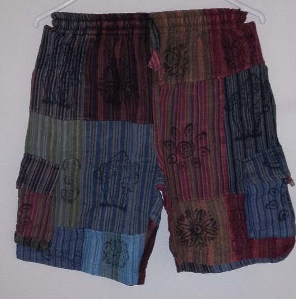 Patch Stripe Shorts M