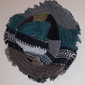 Patchwork Wire Edge Hat