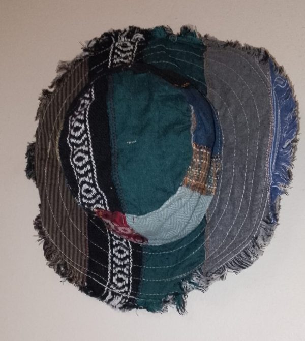 Patchwork Wire Edge Hat