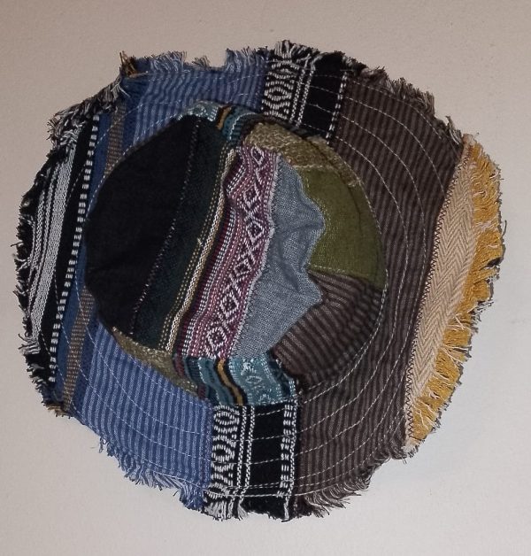 Patchwork Wire Edge Hat