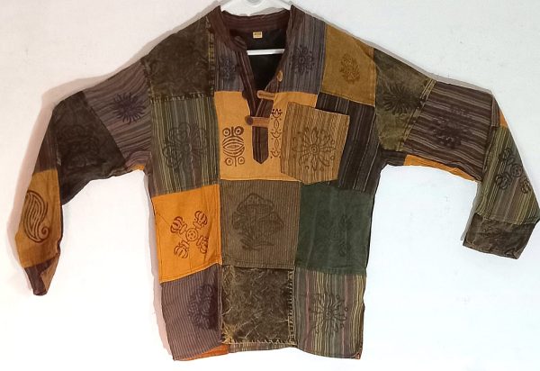 Patchwork Long sleeve L