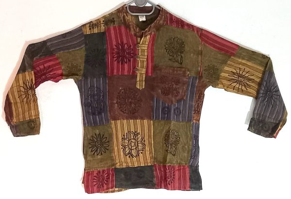 Patchwork Long sleeve L
