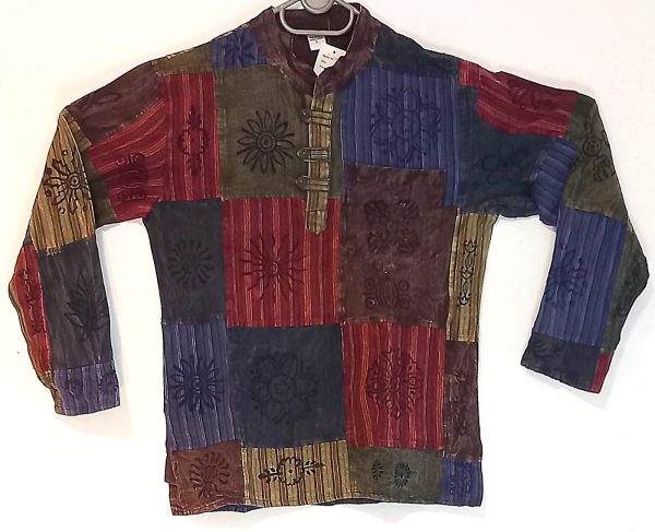 Patchwork Long sleeve L