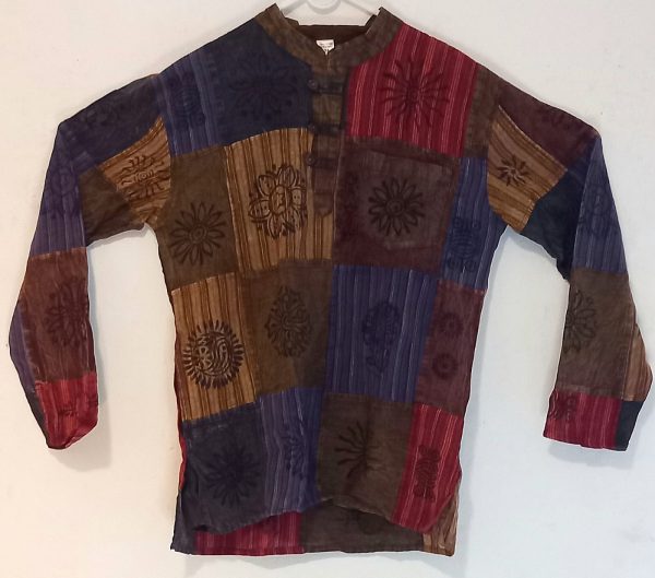 Patchwork Long sleeve  XL