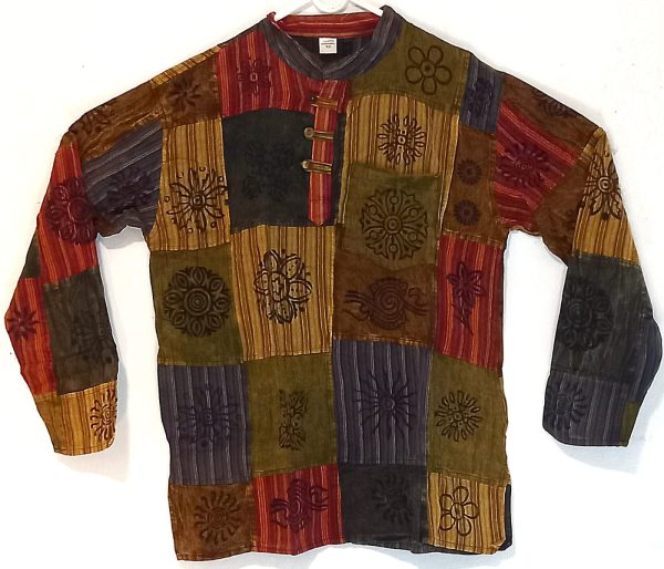 Patchwork Long sleeve  XL