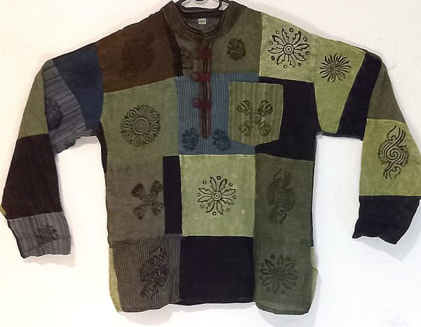 Patchwork Long sleeve  XL