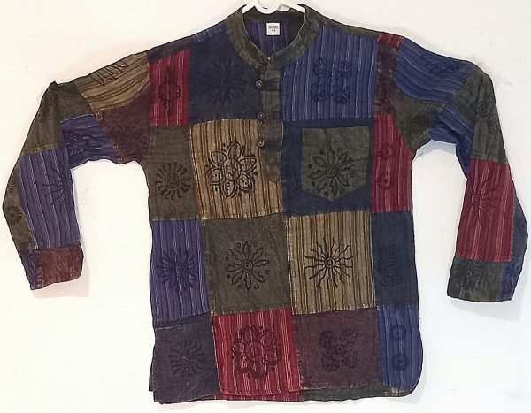 Patchwork Long sleeve  XL