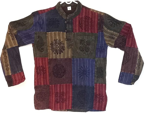 Patchwork Long sleeve  XL