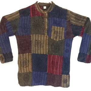 Patchwork Long sleeve  XXL