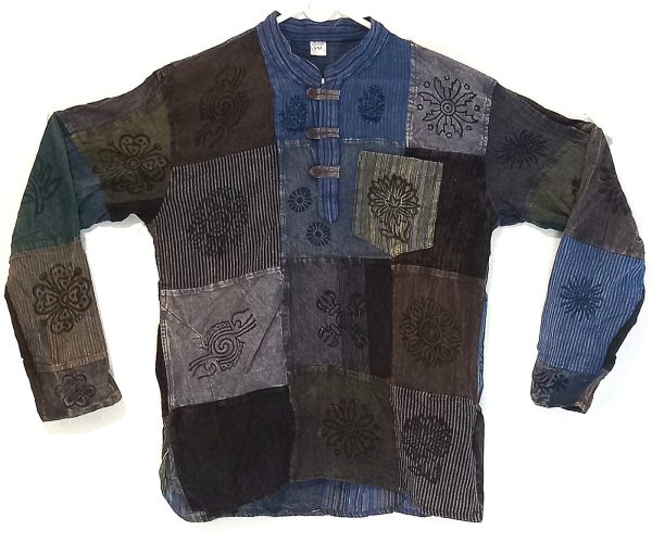 Patchwork Long sleeve  XXL