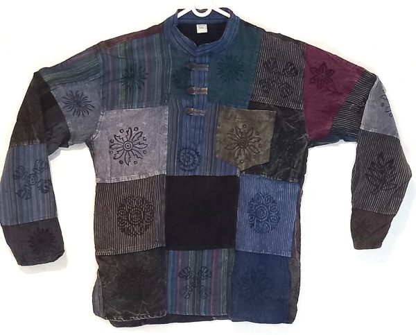 Patchwork Long sleeve  XXL