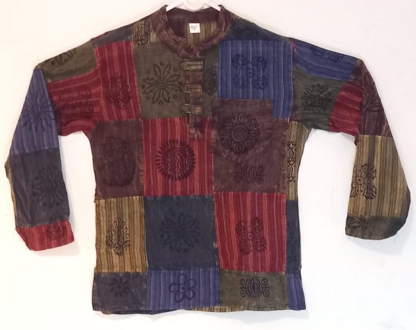 Patchwork Long sleeve L