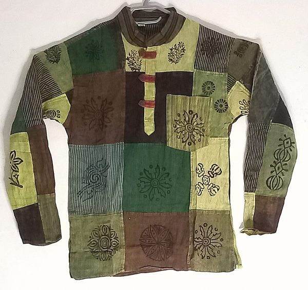 Patchwork Long sleeve S