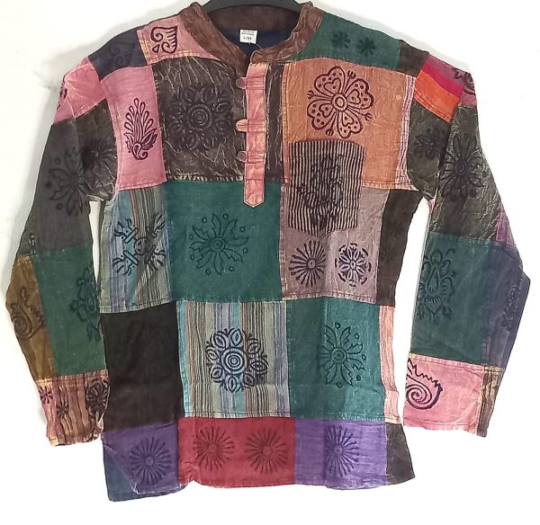 Patchwork Long sleeve L
