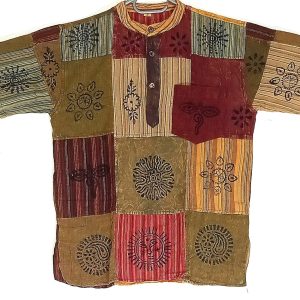 Patchwork short sleeve  S