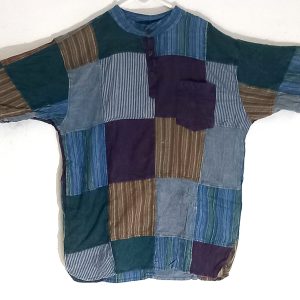 Patchwork short sleeve  XXXL