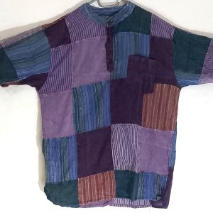 Patchwork short sleeve  XXXL