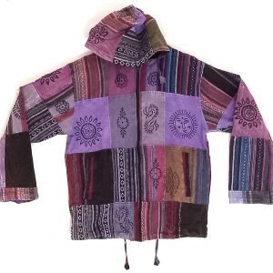 Patch Hoodie Jacket L