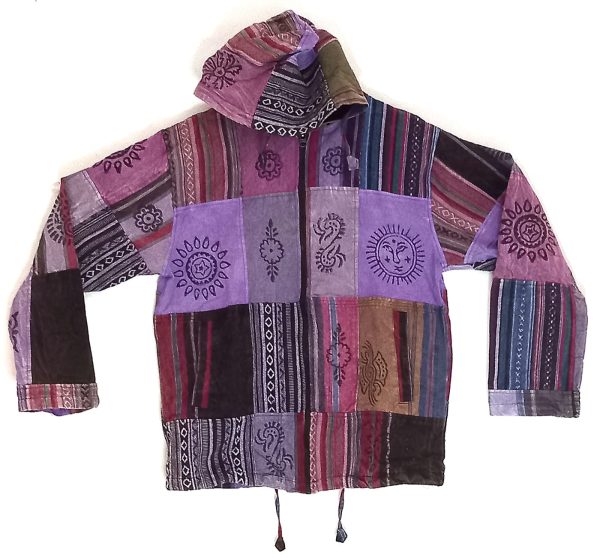 Patch Hoodie Jacket L