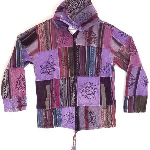 Patch Hoodie Jacket L