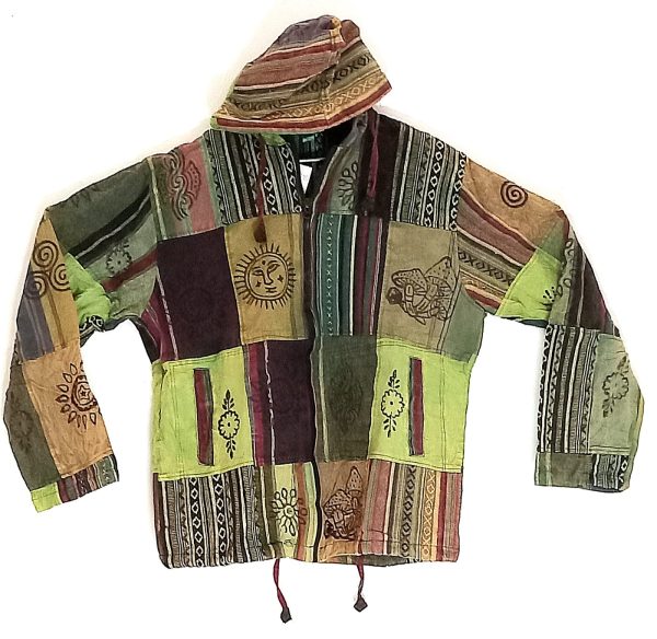 Patch Hoodie Jacket XL