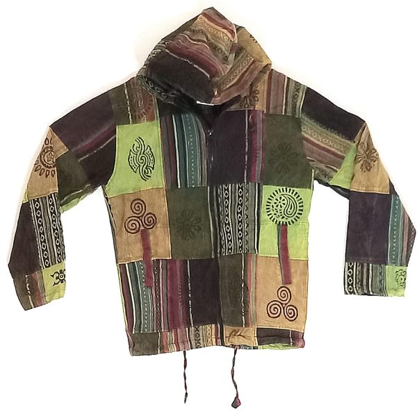 Patch Hoodie Jacket XXL