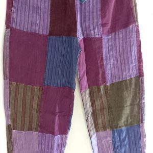 Patch work straight leg no pic 2 pockets L