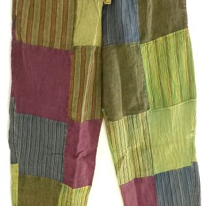 Patch work straight leg no pic 2 pockets L