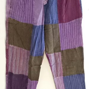 Patch work straight leg no pic 2 pockets XL