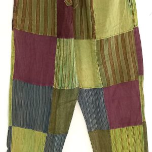 Patch work straight leg no pic 2 pockets XL