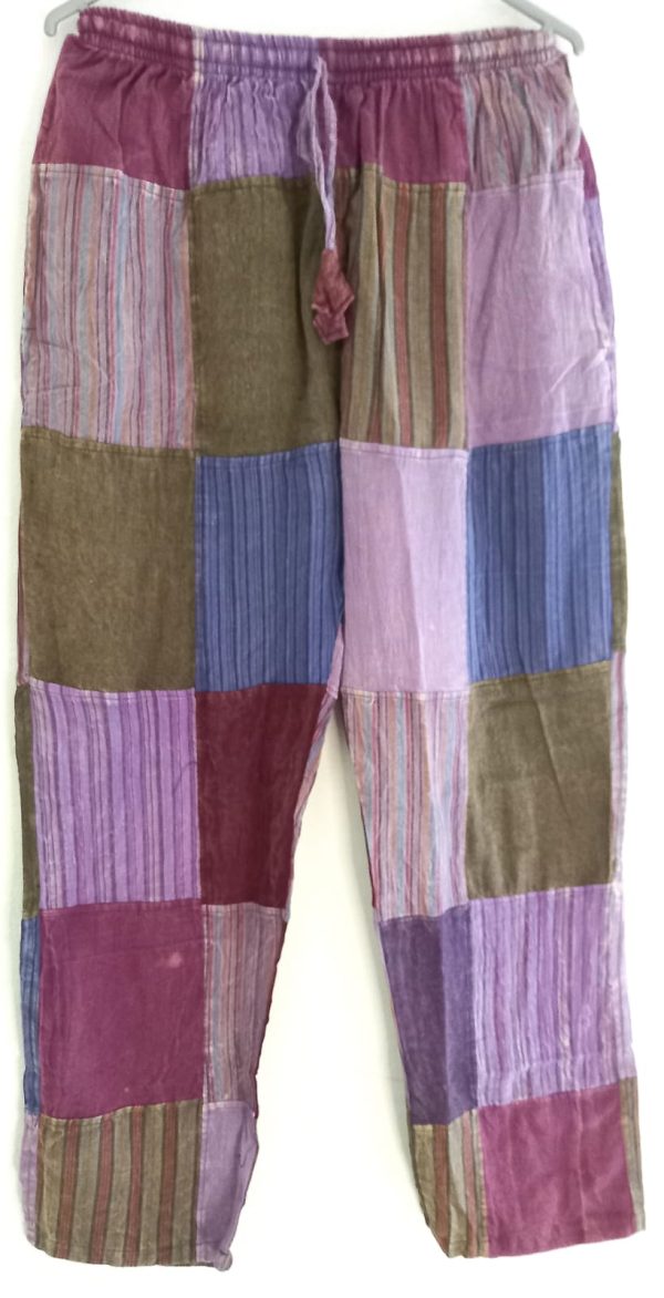Patch work straight leg no pic 2 pockets XXL