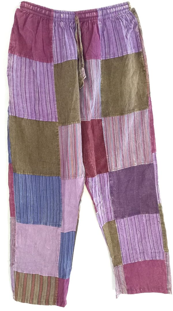 Patch work straight leg no pic 2 pockets XXXL