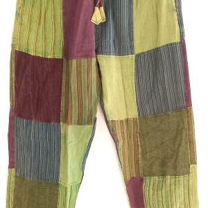 Patch work straight leg no pic 2 pockets XXXL
