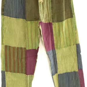 Patch work straight leg no pic 2 pockets XXXL