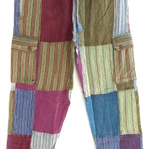Patch work straight leg no pic 4 pockets S