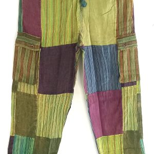 Patch work straight leg no pic 4 pockets S