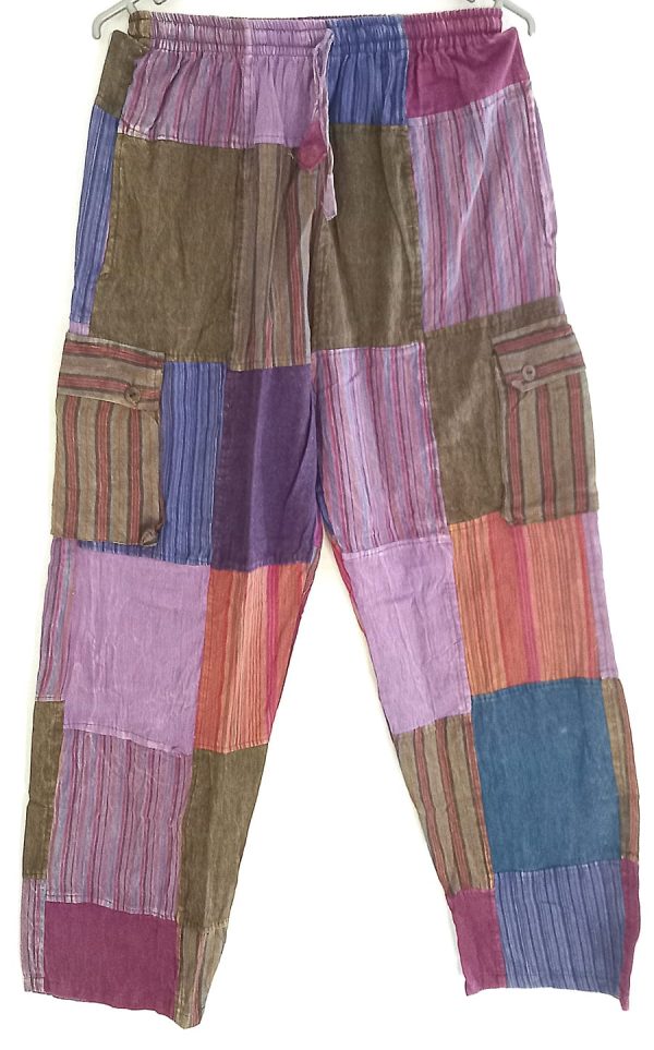 Patch work straight leg no pic 4 pockets M
