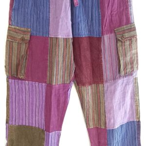 Patch work straight leg no pic 4 pockets L