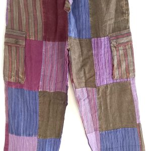 Patch work straight leg no pic 4 pockets L