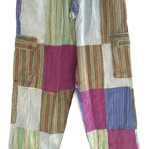 Patch work straight leg no pic 4 pockets L