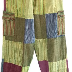 Patch work straight leg no pic 4 pockets XL
